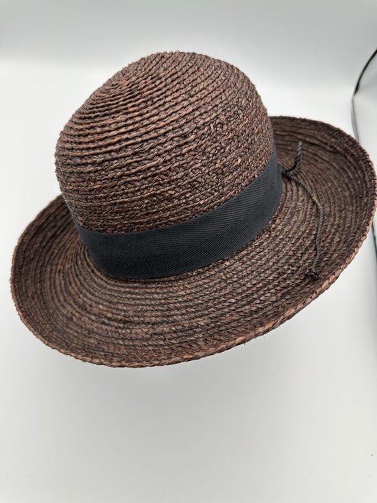Helen Kaminski Brown Raffia Hat Fits like a small Excellent Like New main image 6